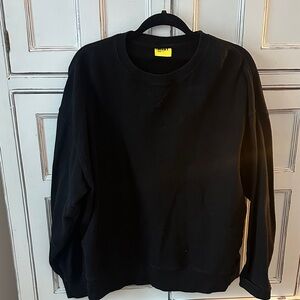 NY YANKEES 🗽Classic Black Men's Crewneck Sweatshirt